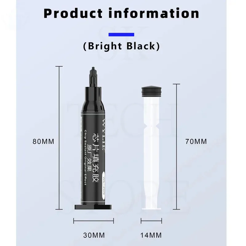 WYLIE Original Effect Screen IC Sealant For Phone Maintenance BGA CPU NAND SMD IC Chip Seal Adhesive 30 Seconds Fast Curing Glue