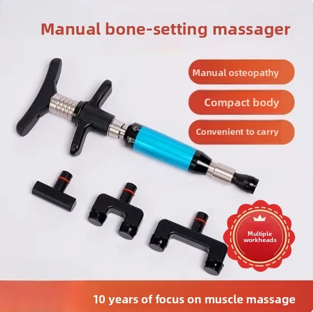 Manual Bone Setting Gun Spine Activator Massage Face Cervical Massage Gun