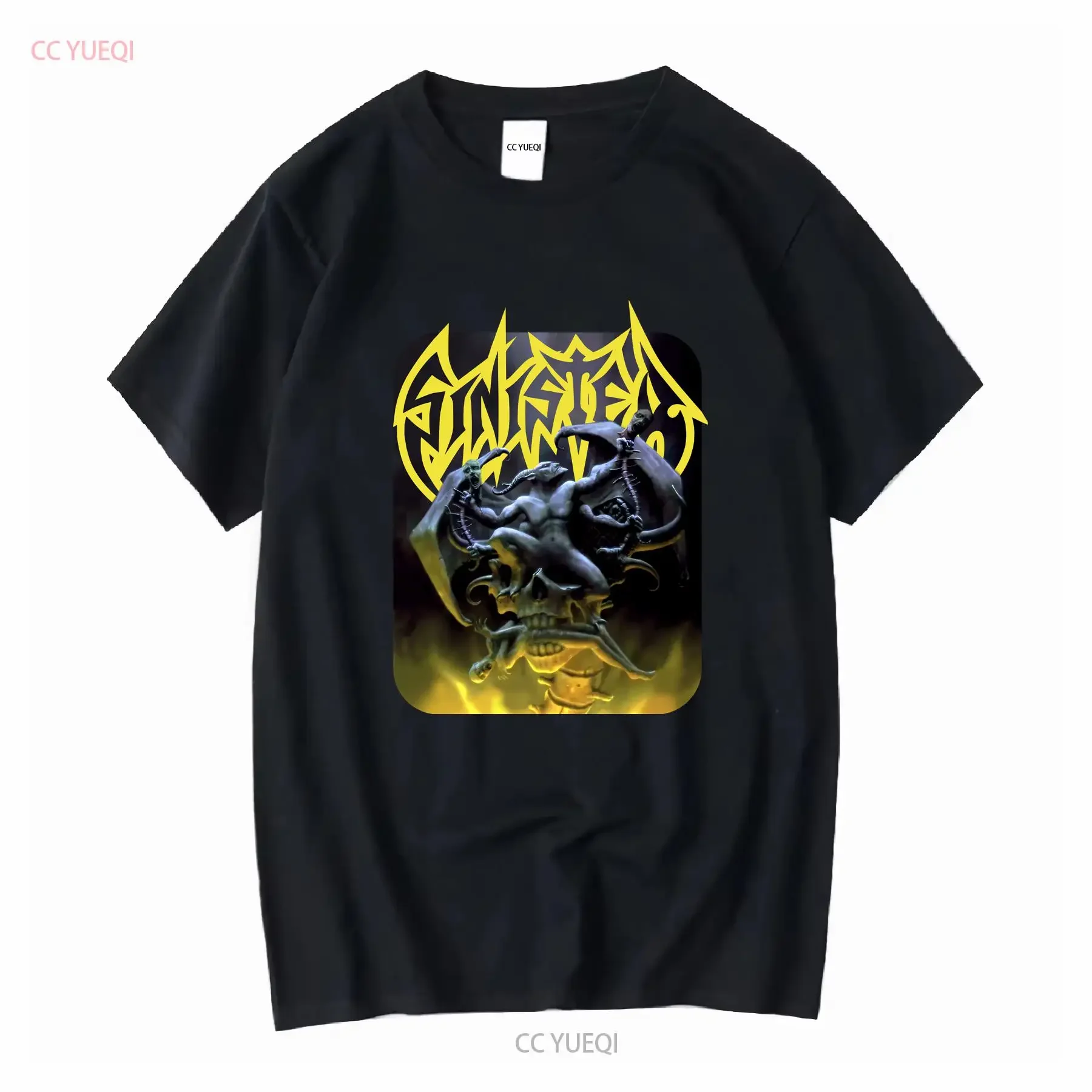 Vintage 1995 SINISTER Hate t-shirt XL Death Metal années 90 Cannibal Corpse entombé manches longues ou courtes vintage lavé doux