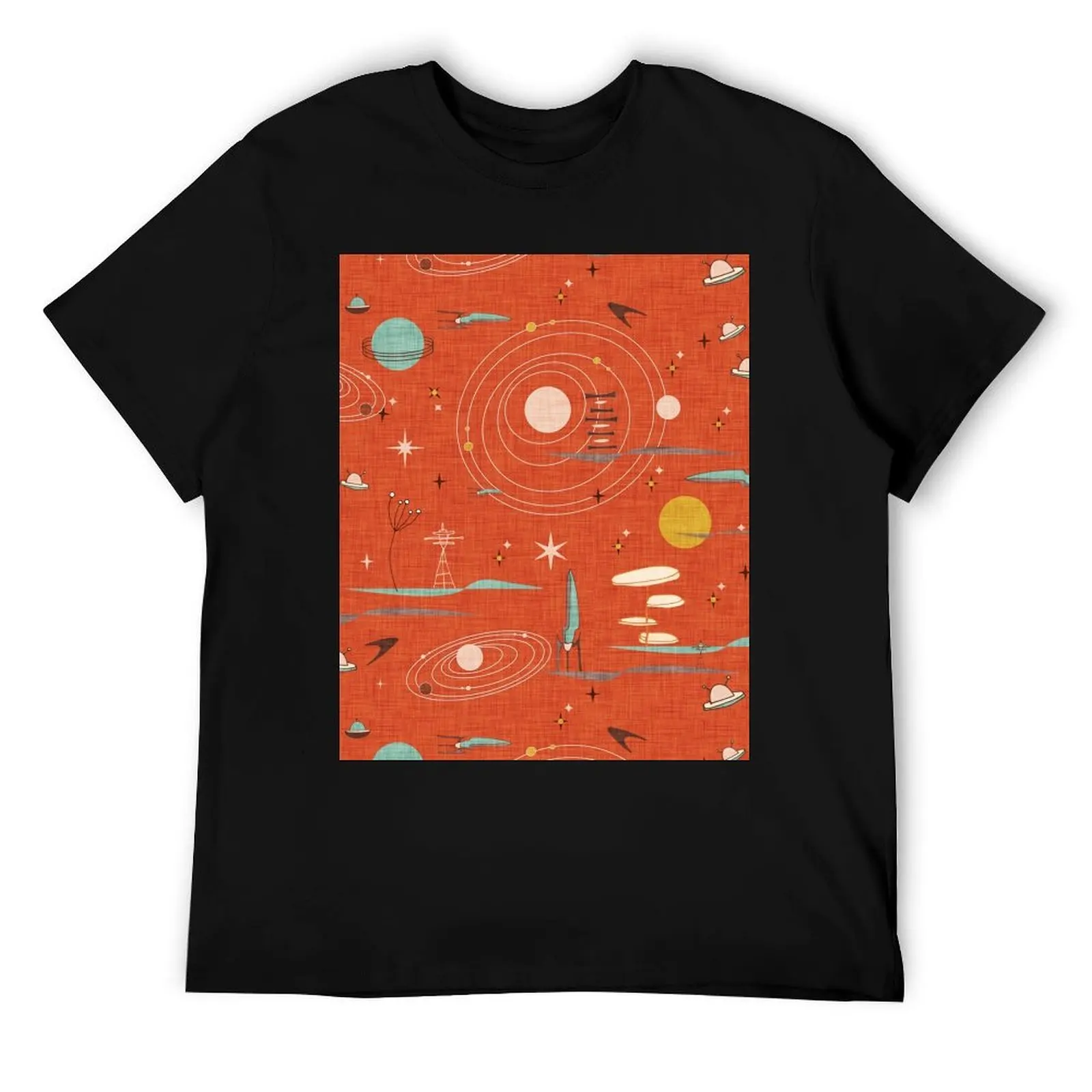 

Intergalactic Adventures Red T-Shirt t shirts designer man t shirt luxury anime tshirt T-Shirt