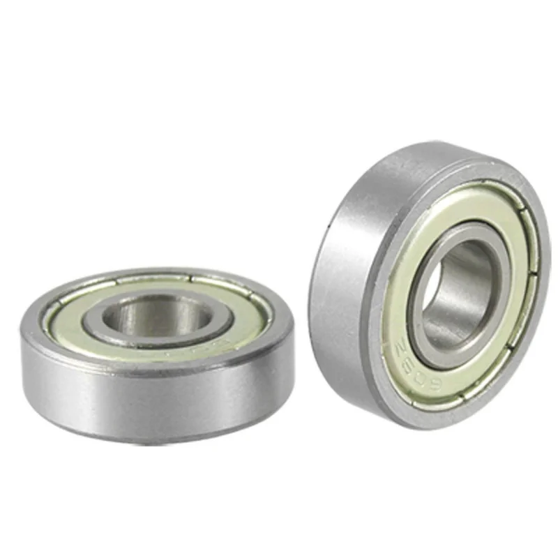 2 Pcs 609Z 9 X 24 X 7mm Double Shielded Stainless Steel Ball Bearings