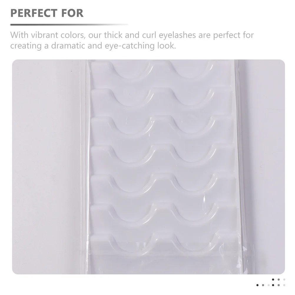 Colorful False Eyelashes Thick Curled Lash Extensions For Party Wedding Makeup Lash Clusters Colored Lashes