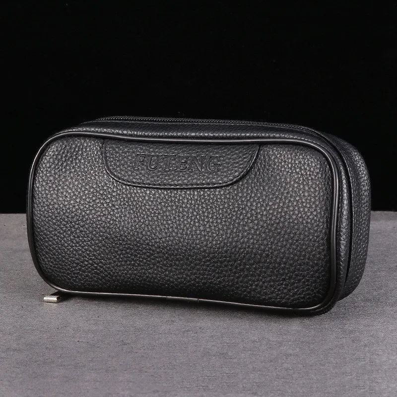 1pc New Portable Tobacco Storage bag Tobacco Pouch Case PU Leather Pipe Cigarette Holder Smoking Paper Holder Case Wallet Bag