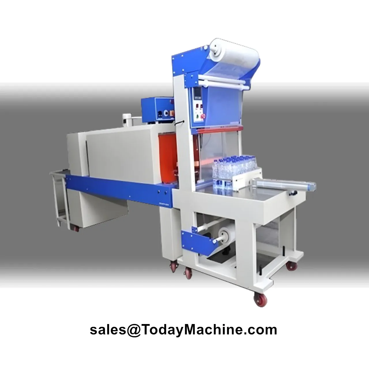 Automatic PE Film Sleeve Wrapping Packing Machine for Water Juice Bottles