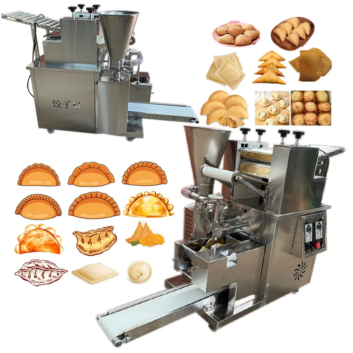 Automatic Samosa Dumpling Machine  Maquina Empanadas Tautomatic Samosa Folding Machine Tempanadas Maker Machine Dumpling Maker