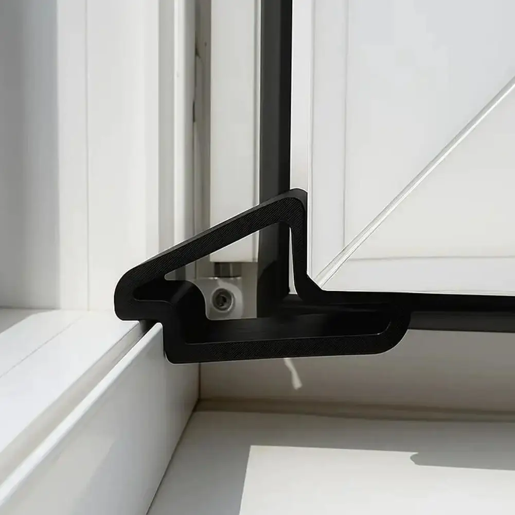 Thickened Plastic Window Door Stopper - Anti-Slip Design, Durable Home Improvement Security ﻿