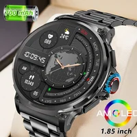 Reloj inteligente con llamada Bluetooth de 710mAh para hombre, pantalla HD de 1,85 "", múltiples modos deportivos, Monitor de ritmo cardíaco, nuevo reloj inteligente 2025 para Android IOS