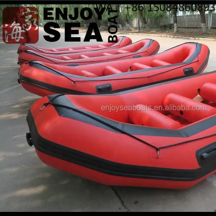 Large 700-1000cm Long Size Inflatable Sport Boat, Durable Power Component Multi-Scenario Outdoor Water Equipment