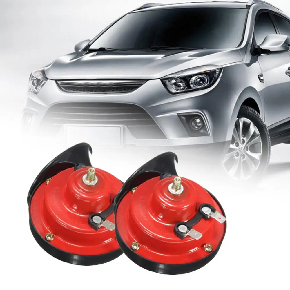 

Dropshipping!! 2Pcs Waterproof 12V Universal Auto Car Vehicle Snail Air Horn Loud Sound Siren