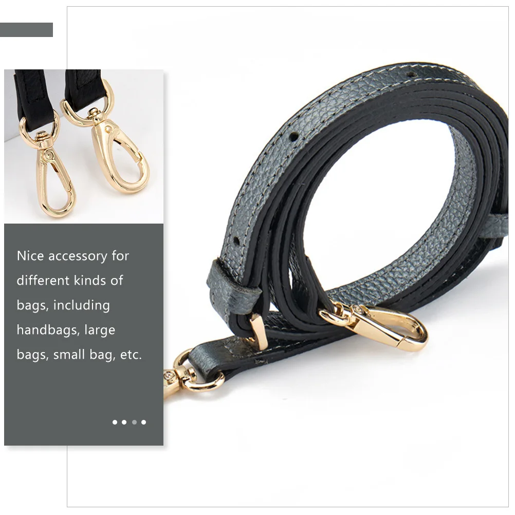 

Adjustable Bag Shoulder Strap Replacement Durable Black Purse Strap Crossbody Handbag Belt Bag Replacement Rope
