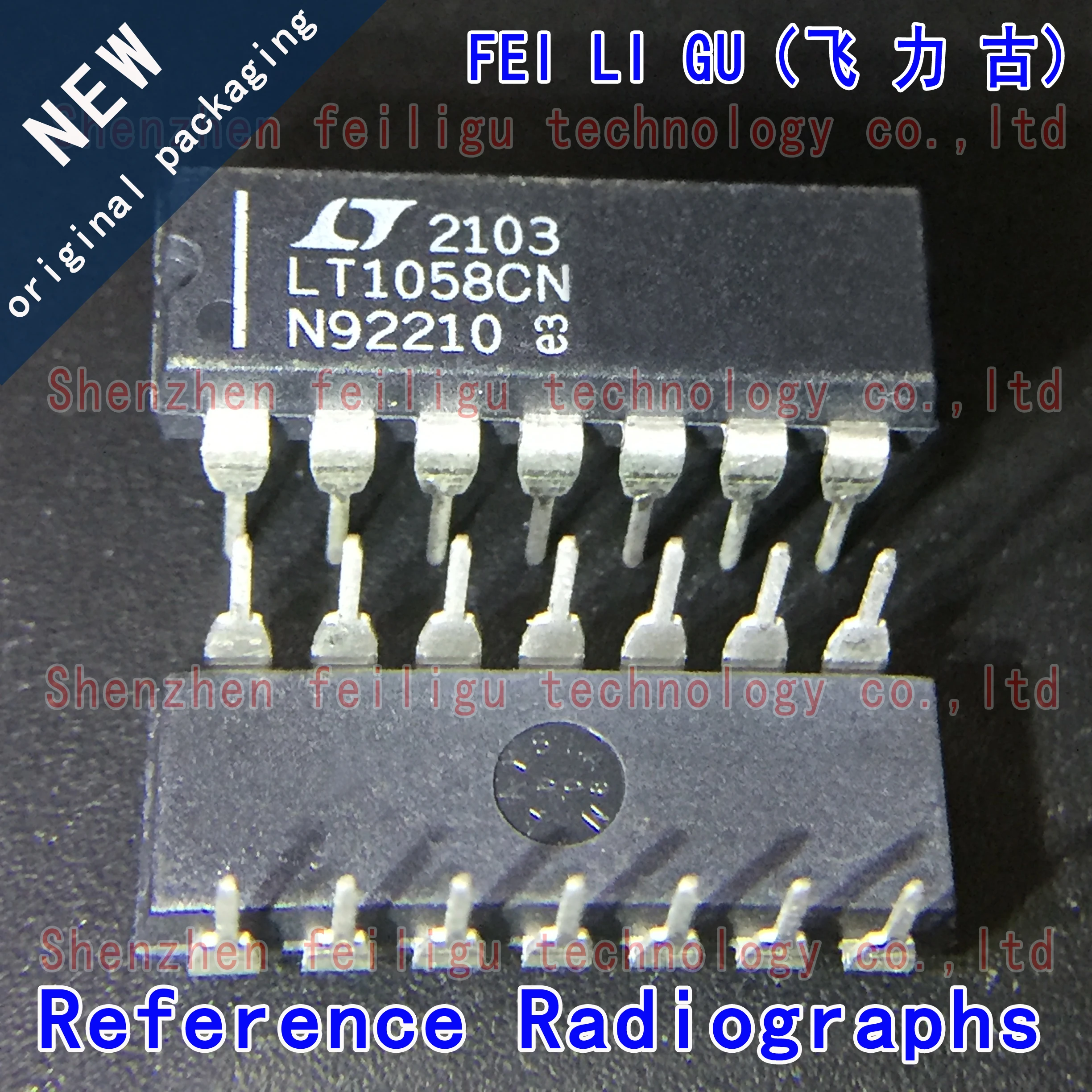 1~30PCS 100% NEW ORIGINAL LT1058CN#PBF LT1058CN LT1058 Package:DIP8 Inline Op Amp Chip