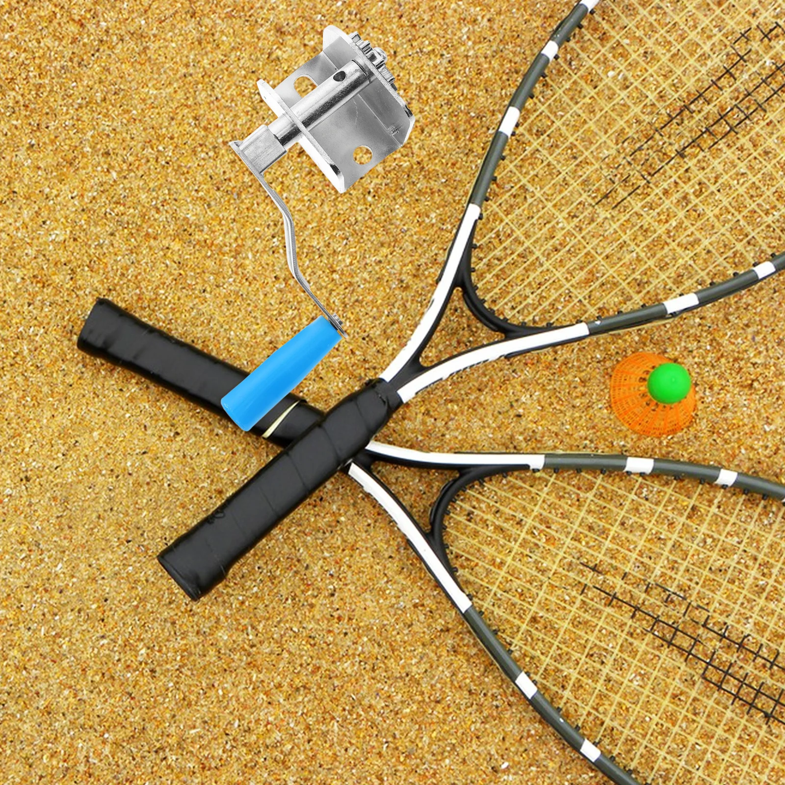 في الهواء الطلق كرنك اليد سلك الموتر دليل الريشة الكرة الطائرة صافي المشدود الفولاذ المقاوم للصدأ كابل تشديد أداة سلك محمول #6