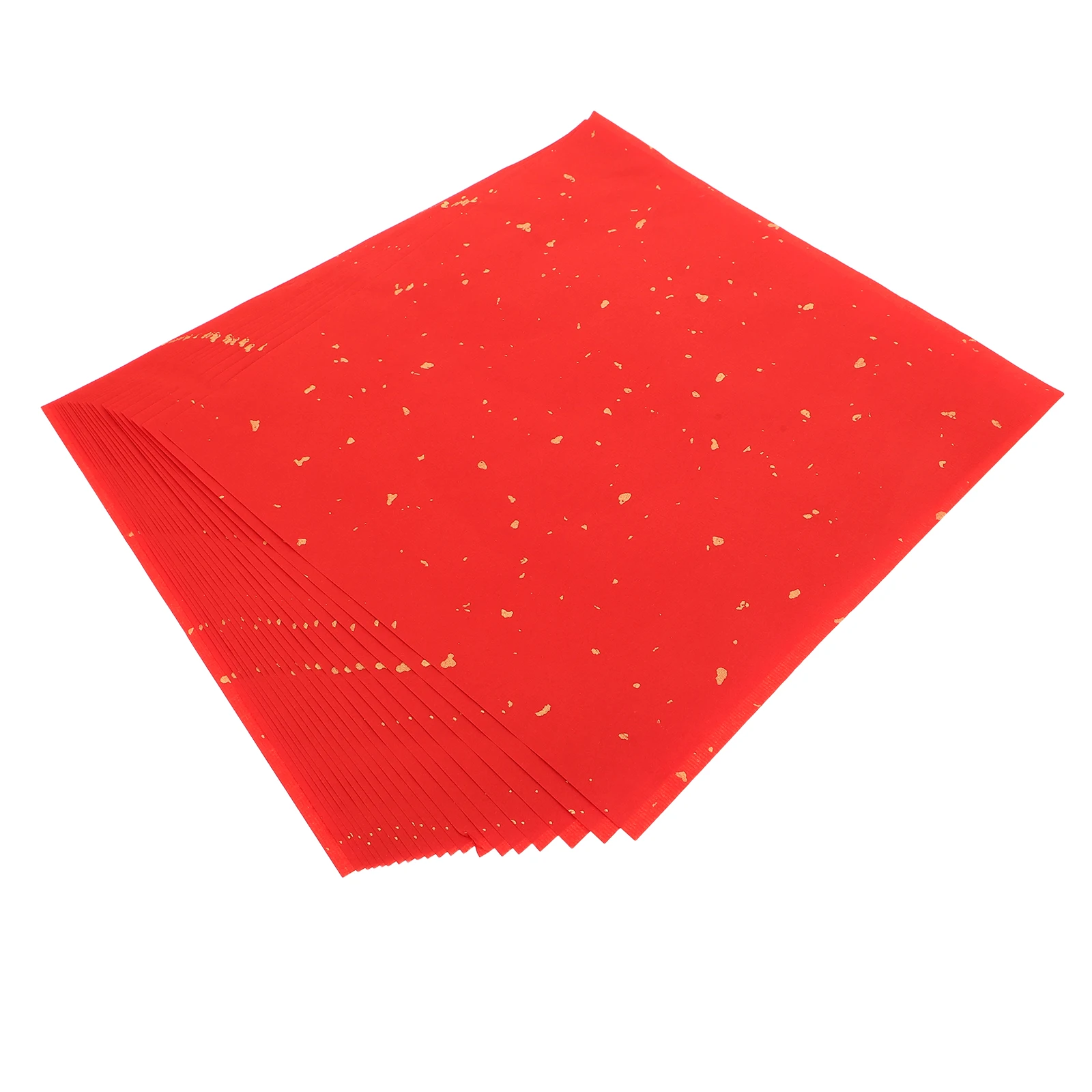 

60pcs Red Calligraphy Sheets Traditional Chinese Xuan Paper Brush Practice Writing Spring Festival Couplets Lunar New Year