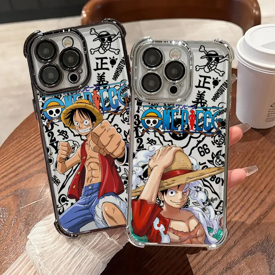 

One Piece Luffy CutePlating Phone Case For vivo Y31 Y400 V60 Y39 Y29 V40 Y38 Y200i Y28 Y03 Y200 V50 V29e V27 Y78 Y36 Lite Pro