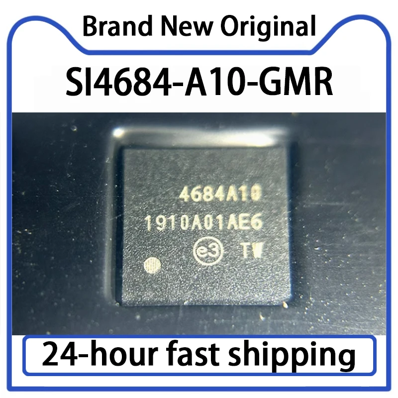 1PCS 4684A10 SI4684-A10-GMR Packaged QFN48 New RF Receiver Chip IC Original in Stock