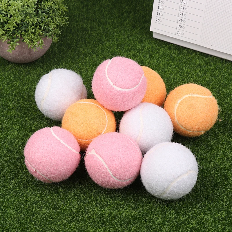 1/3Pcs Tennis Balls Wear-Resistant Highly Elastic Training Balls 65MM Ladies Beginners Durable Practice Tennis Ball For Club