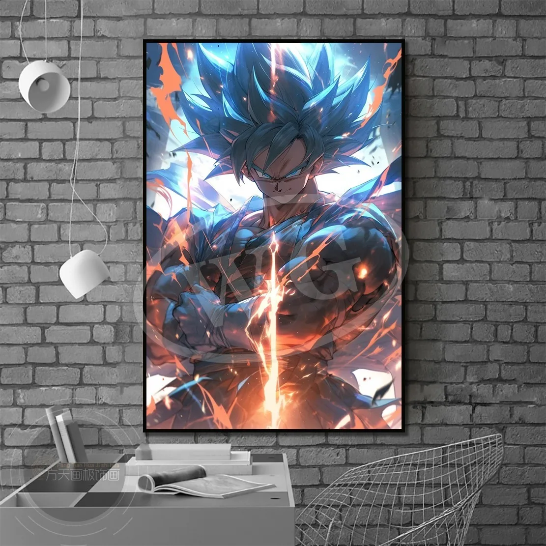 超サイヤ人の吊り下げドラゴンボール,壁の装飾,室内装飾,リビング