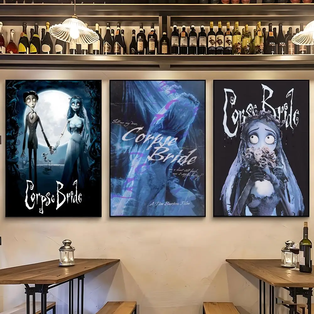 movie Corpse Bride Poster Poster HD Printing Nordic Style Home Decor Wall Art for the Living Rooms Hallways Gift Giving
