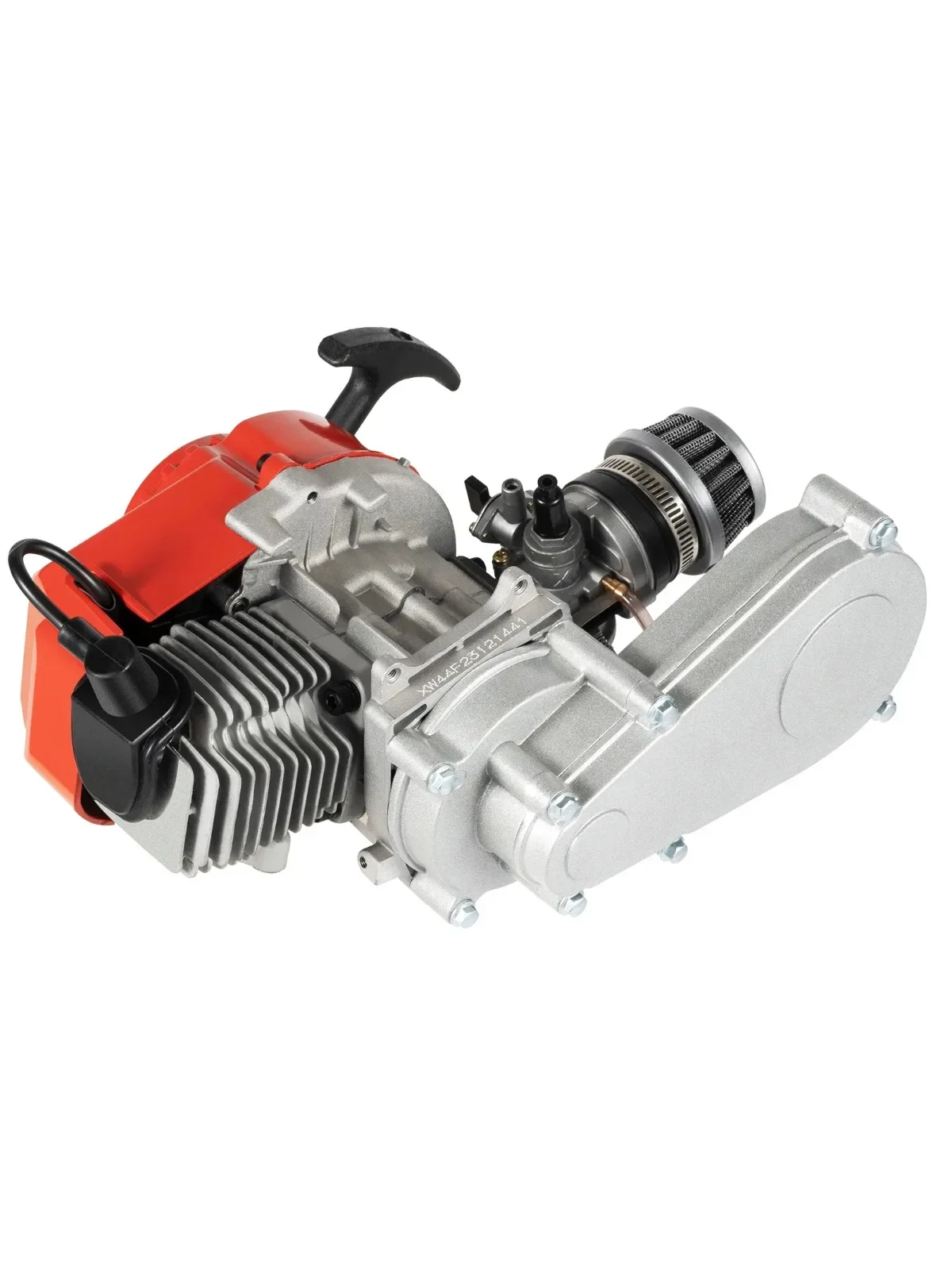 49CC 2-takt trekstartmotor gasmotor elektronische ontsteking met luchtfilter voor pocket bike mini crossmotor ATV scooter 48 km/u - afbeelding 2
