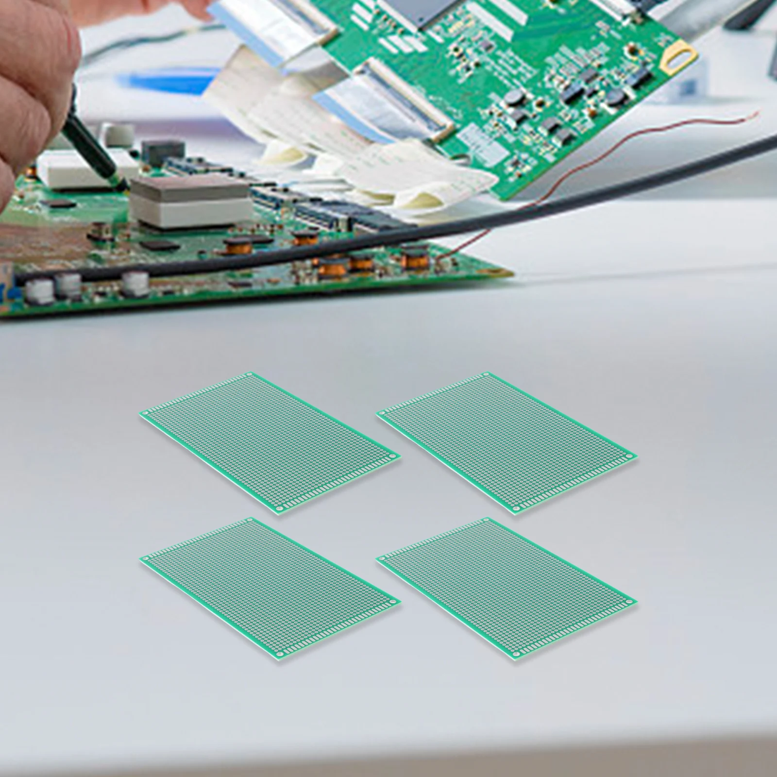 

Budget Friendly Prototype Board Module 9*15cm DIY Electronics Budget-friendly Alternative Dual-layer Construction