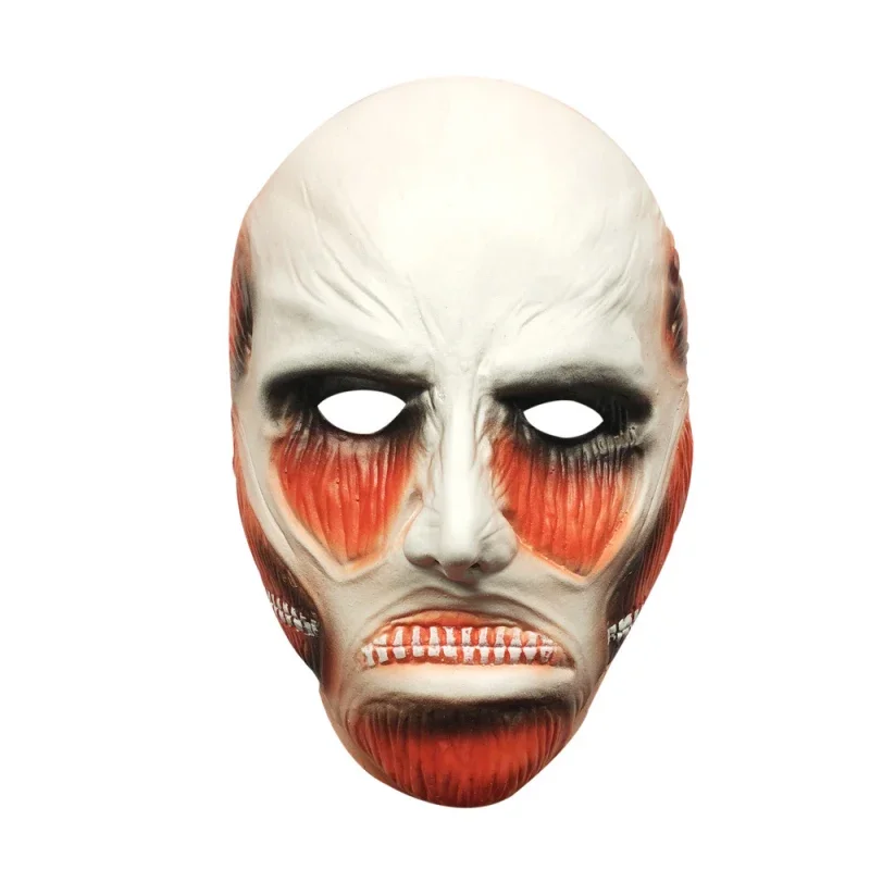 Anime Attack On Titan Latex Mask Shingeki No Kyojin Cosplay Atack Halloween Cosplay Props Attaque Des Titans Masque Mascarillas