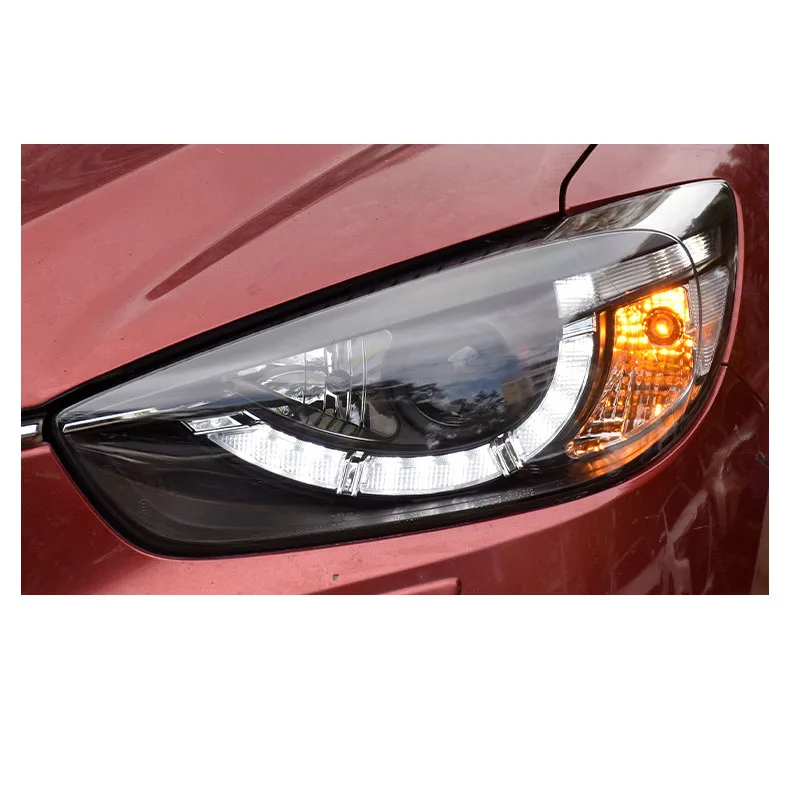 Faro led HD de alto brillo para mazda cx-5 cx5 2012 2013 2014 2015 2016, kits de actualización de circulación diurna exterior