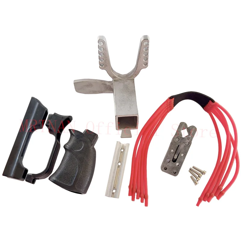 

Mechanical slingshot accessories 25*25mm sliding module Stainless steel trigger Strong rubber band Slingshot Accessories