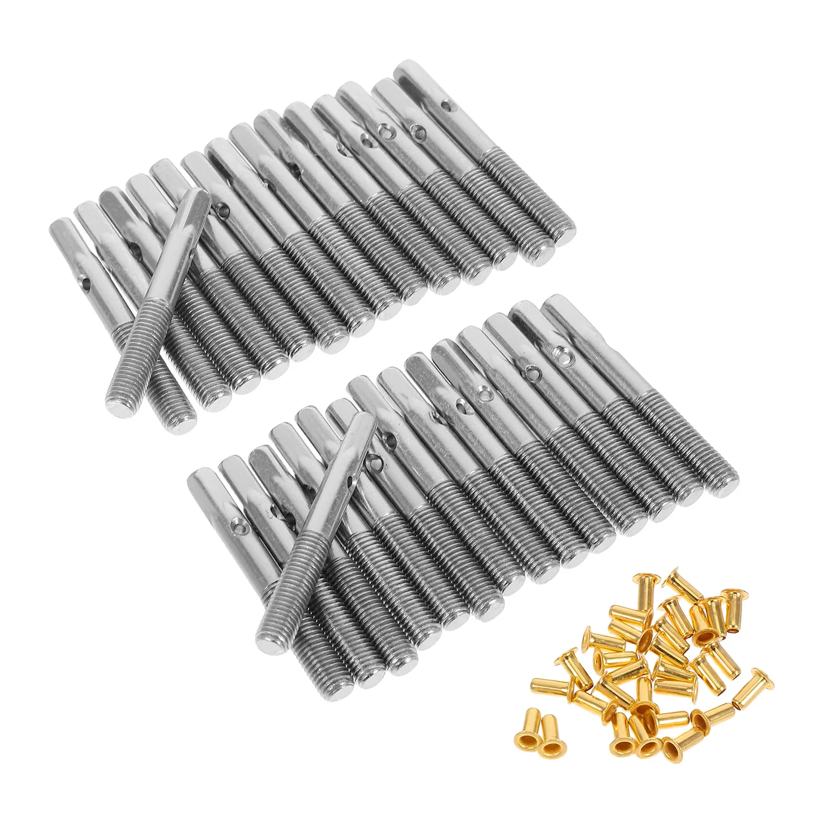 

Lyre Fastening Nails Harp Accessories Acoustic Guitar Replacement Stringed Instrument Kids Pin Rivets Metal Child