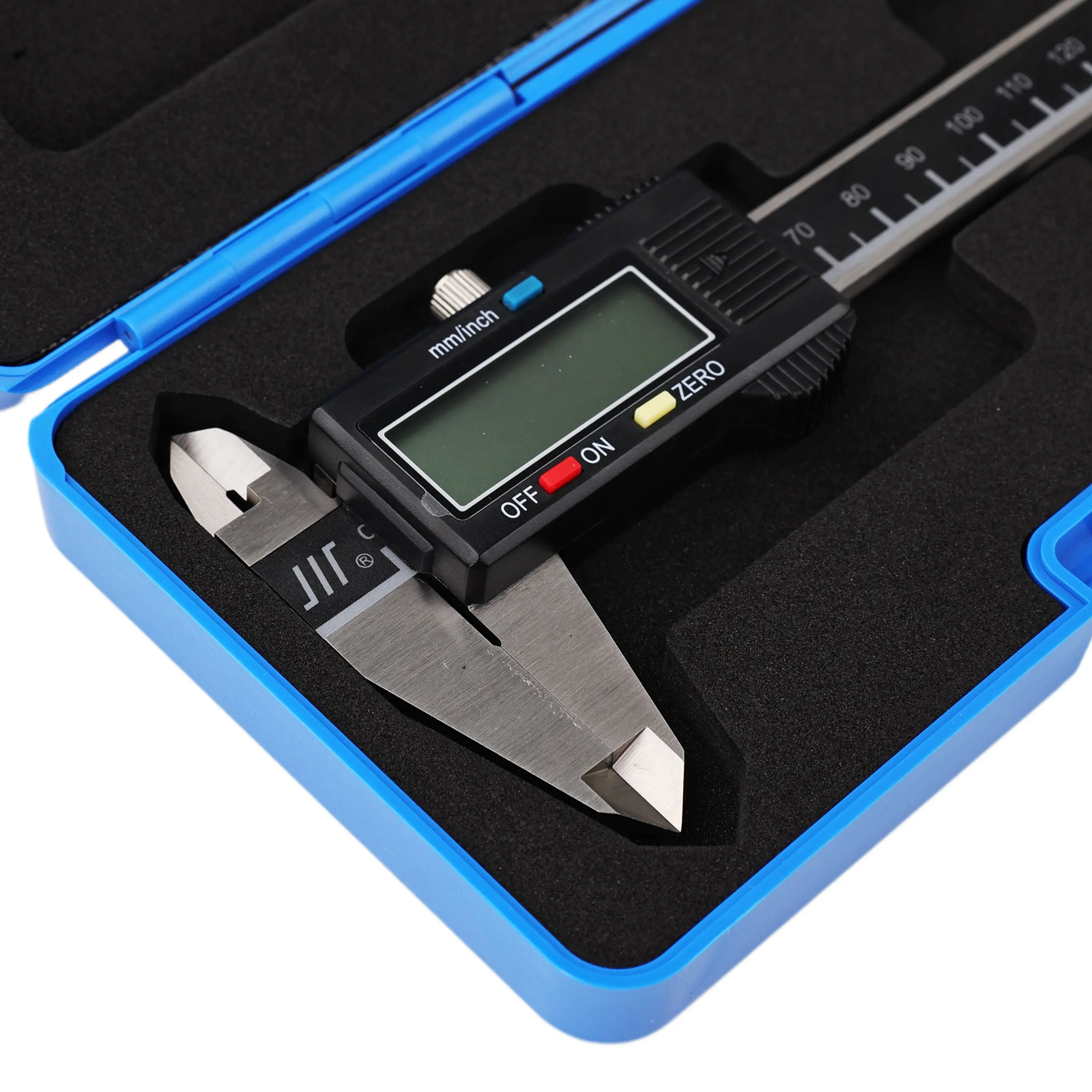 0-150-300mm Digital Vernier Caliper 0.01mm Accuracy Stainless Steel IP54 Waterproof with Battery for Machining Engineering Tools