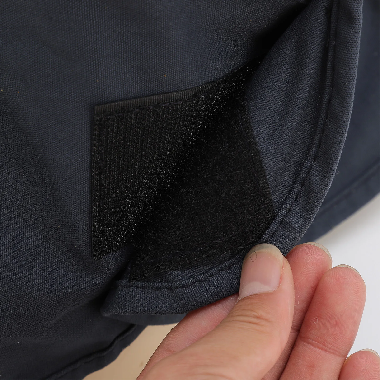 용접 후드 난연성 면 용접 커버 목 어깨 드레이프 포함 남녀 공용 회색 전면 보호