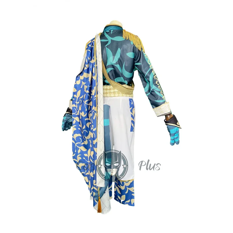 أزياء تنكرية على شكل قطة من Game Identity V Naib Subedar Cheshire للرجال زي موحد خفيف لحفلات الهالوين ملابس أنيمي