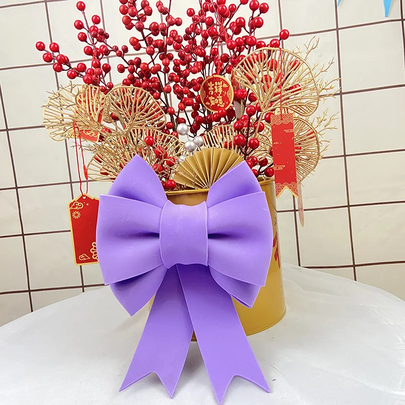 

EVA Bowknot Decoration Material Wedding Festival Birthday Party Accessories Foam Hair Clips DIY Gift Decor Ornaments Supplies