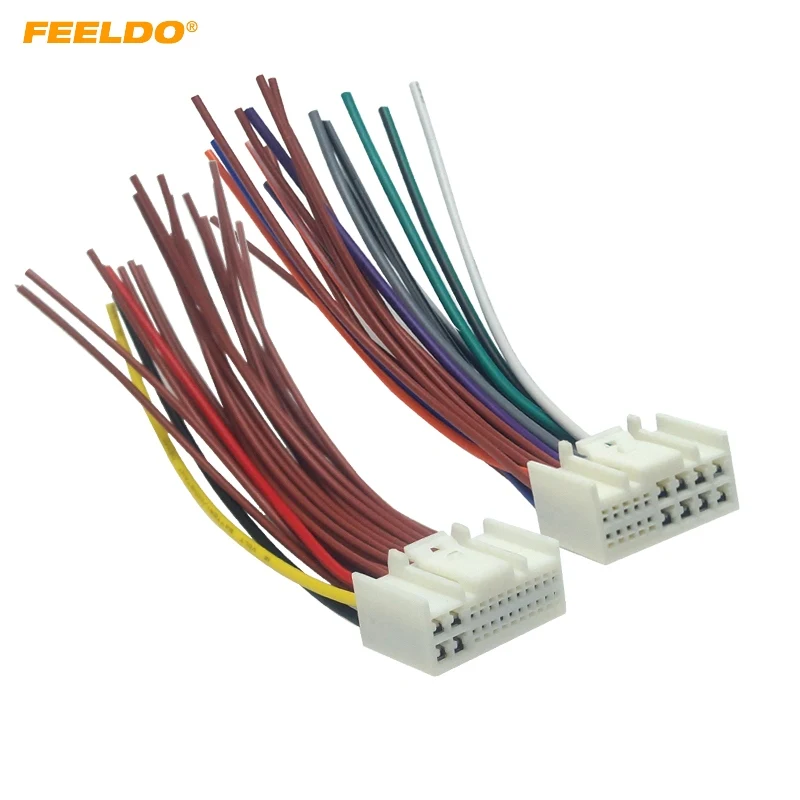 

Автомобильный аудиорадио адаптер кабеля питания ISO для Hyundai IX35/Tucson KIA K2/K3/K5/Sportage R