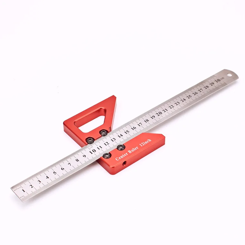 For GD725 Woodworking Center Line Ruler, Center Line Scriber, Square Ruler
