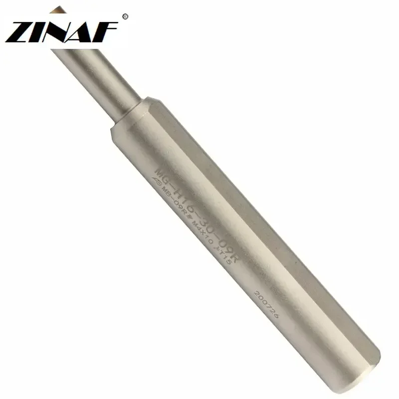 Imagem -05 - Inserções de Sulco Interno do Furo Pequeno Cnc para Torno Mecânico Mg-h121505r 07r 09r Vírgula Mb-05gr 07gr 09gr 100 200 250 300