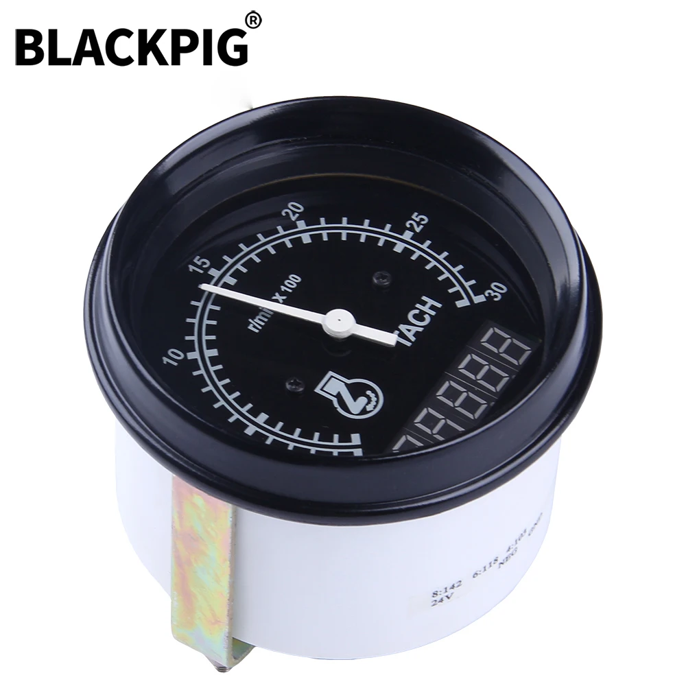 

3049555 Engine Speed Meter 85mm Diesel Power generator set tachmeter digital timer hour gauge