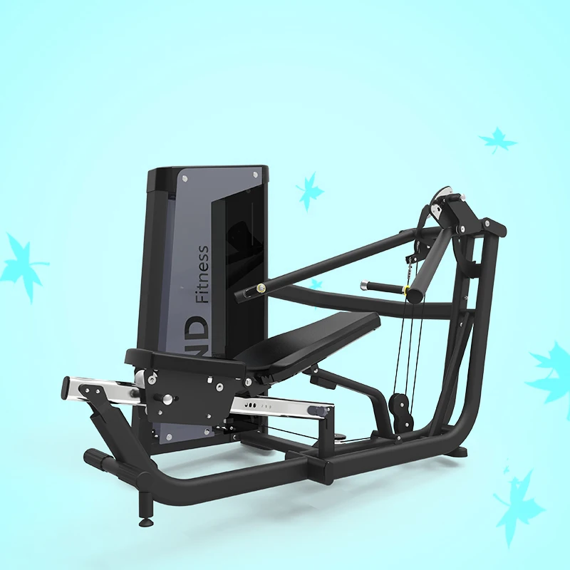 Fitness Commercial Gym Arm Muscle Exercise Machine Steel Chest/Shoulder Press Adjustable Features For Bodybuilding Back Leg