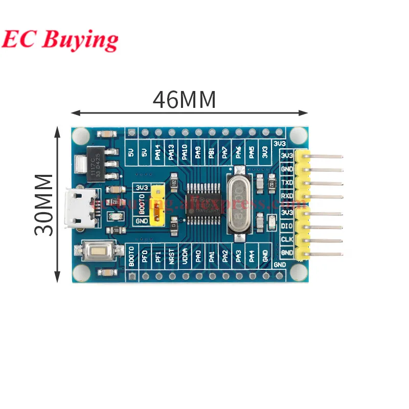 5Pcs/1pc STM32F030F4P6 STM32F030F4 48 MHz Small Systems Development Core Learning Board Module CORTEX-M0 Core 32bit Mini Panels