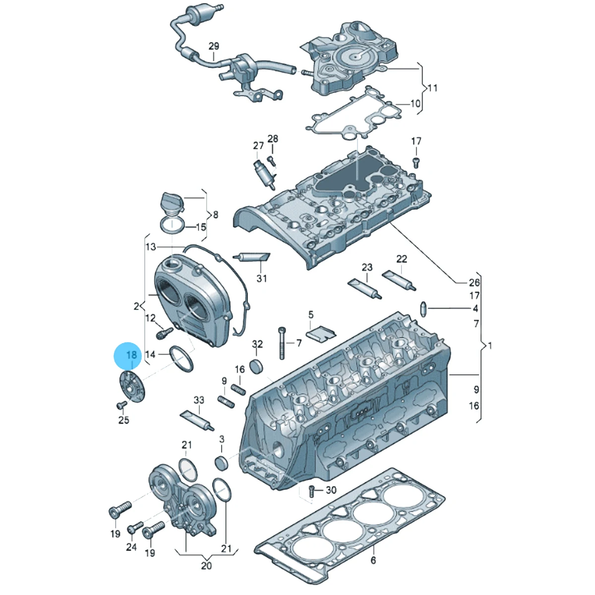 1 Set EA888 Motor-Nockenwellen-Einstellmagnet 06L109259A 06J109259A 06J109259C 06L109259D 06H109259A 427003410 für Audi VW – Detail 1