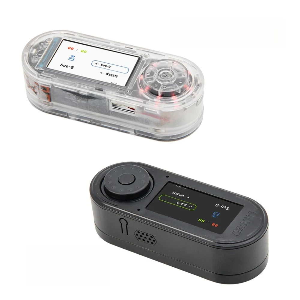 Immagine 3: 2025 T-Embed CC1101 ESP32-S3 Nfr24 433/868/915 mhz Modulo Wireless RF Transceiver RFID I2C USB Nero Bruce