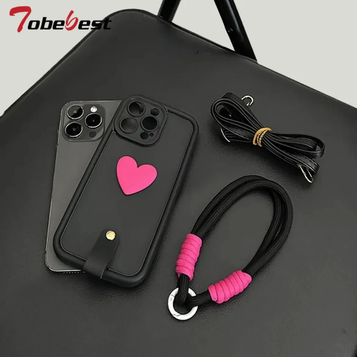 Crossbody الحبل شريط للرسغ الحال بالنسبة Xiaomi Poco F7 Ultra F6 F5 Pro F4 F3 5G Coque ثلاثية الأبعاد غطاء سيليكون جميل