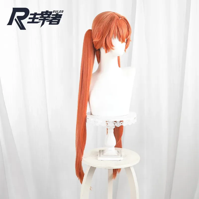 2025 aaa 게임 젠리스 존 제로 오르피 코스프레 가발 오렌지 롱 헤어 오볼 스쿼드 페스티벌 할로윈 파티 액세서리 소품 여성용