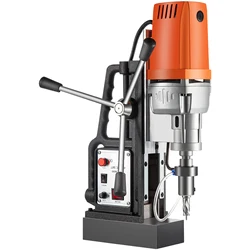 SucceBuy MD50 50mm Magnetic Drill Press Kit 1680W Electric Bench Drilling Machine 2900LBS Magnet Force HSS Annular Cutter Bits