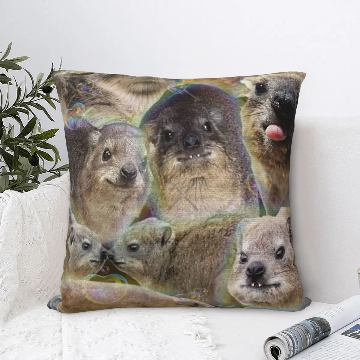 Hyrax Rodent Pillow Case Pillow Cover Luxury Pillows For Bed