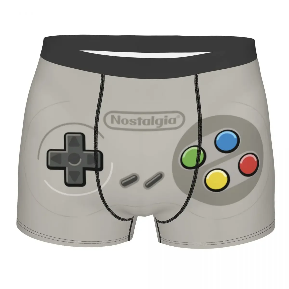 

Custom Male Video Game Turbo Controller Nostalgia Underwear Video Game Lover Gift Boxer Briefs Stretch Shorts Panties Underpants
