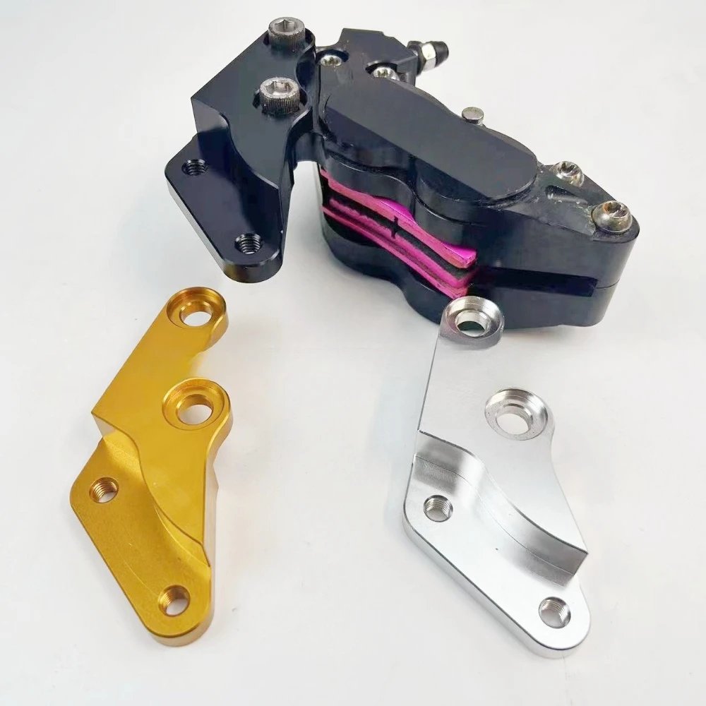 Motorcycle 27 core Front Shock 40mm Brake Caliper Bracket For Yamaha Scooter CYGNUS-X BWS RSZ For 200mm/220mm