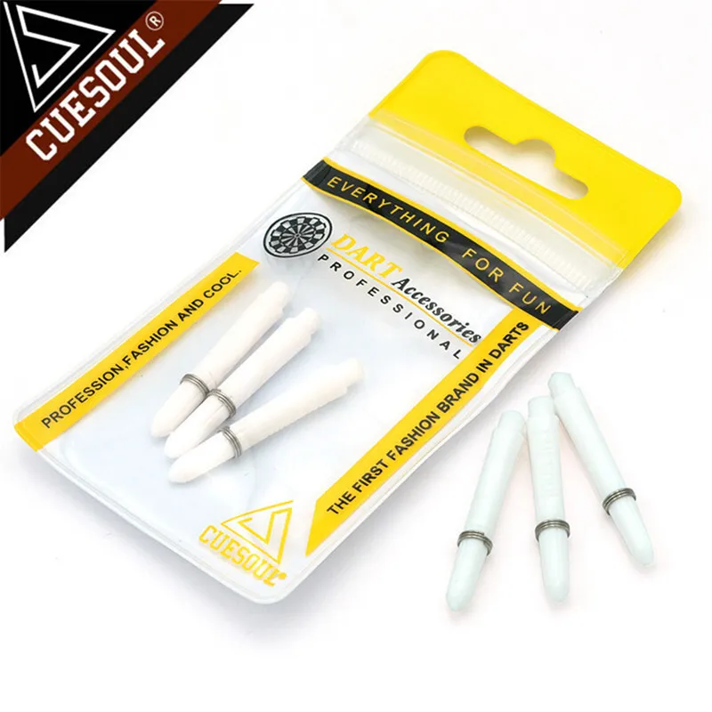 CUESOUL 35/41mm Darts Shafts Nylon 6pcs 2BA Dart Shaft For Professional Darts Plastic Dart Shafts Accessories