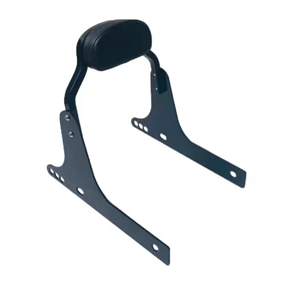 FOR Retro Mini Rear Backrest Pad Frame for HAOJUE TR300 HJ300-3A Motorcycle Passenger Support Cruiser Mod Comfortable Cushioning