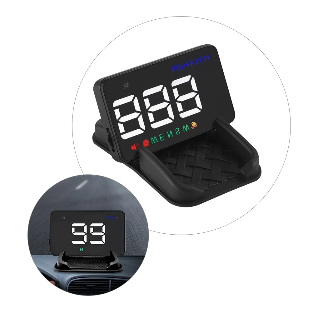 

Car Head-Up Display Hud Gps System Universal Digital Speedometer Monitor Overspeed Alarm Dashboard Gauge