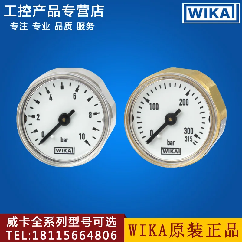 Submersible Bottle Medical Small Gauge 27mm Diameter WIKA Import Pressure Gauge 315bar 111.12.027